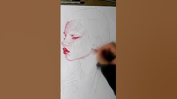 Drawing ballpen NFT art