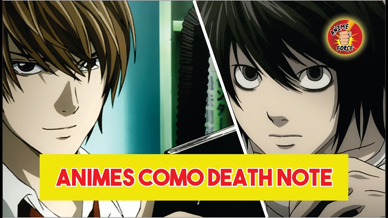 Animes SIMILARES a DEATH NOTE que NO CONOCIAS - YouTube