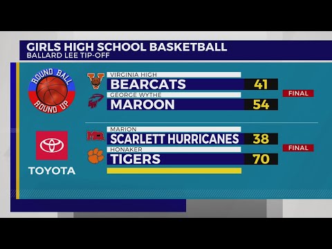 Greeneville middle school half court shot to win the game