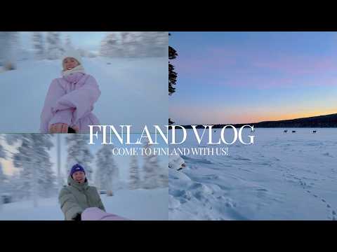FINLAND VLOG! COME TO FINLAND WITH US! ONE OF THE MOST BEAUTIFUL 4 DAYS OF OUR LIVES! India Moon