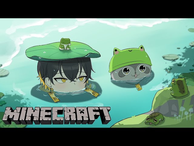 【Minecraft 1.19】アプデ後！カエル、探しの旅。【#夜十神封魔/#ホロスターズ/#アップロー】のサムネイル
