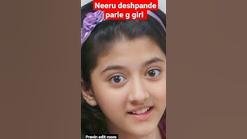 Thumbnail of neeru deshpande parle g girl journey #shorts #ashortaday #transformationvideo