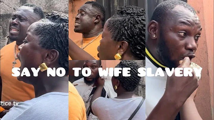 THIS IS VERY BAD, YOUR WIFE IS NOT YOUR SLAVE, SHE DESERVES TO BE TREATED WITH LOVE AS GOD INSTRUCTD