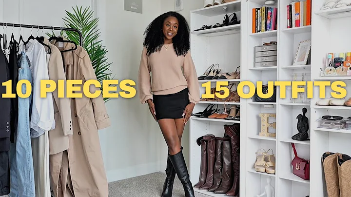 FALL CAPSULE WARDROBE *on a budget*: 10 pieces, 15 outfits