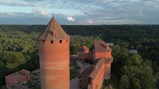 Sigulda, Latvia From Drone. September 2023