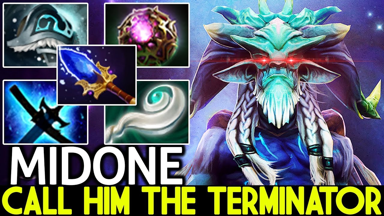 Midone [Leshrac] Call Him The Terminator 100% Counter Pick 7.22 Dota 2 - YouTube