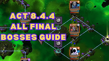 ACT 8.4.4 All Final Bosses Guide With Easy Options