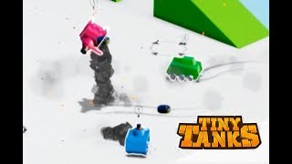 【4人実況】なんか楽しかった。【Tiny Tanks】
