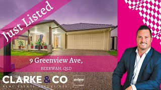 JUST LISTED – 9 GREENVIEW AVE, Team Dan Clarke. Leading Real Estate Agents Beerwah, Qld JUST LISTED – 9 GREENVIEW AVE, Team Dan Clarke. Leading Real Estate Agents Beerwah, Qld