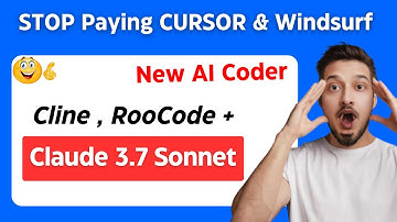 RooCode, Cline + Claude 3.7 Sonnet : Free AI Coding Agent! Develop a Full Stack Apps!
