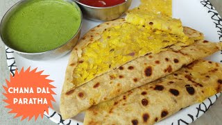 चना दाल भरवा पराठा || How to make Chana Dal paratha-chana dal ka paratha-Dal puri-Paratha recipes