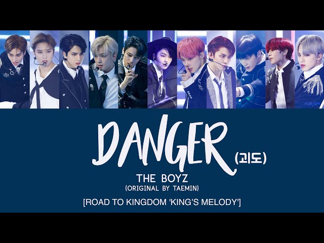 THE BOYZ (더보이즈) - 괴도 (Danger) (Original by Taemin) - Road to