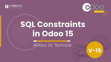 SQL Constraints in Odoo 15 | What is SQL Constraints in Odoo? | Odoo 15 Technical Tutorials