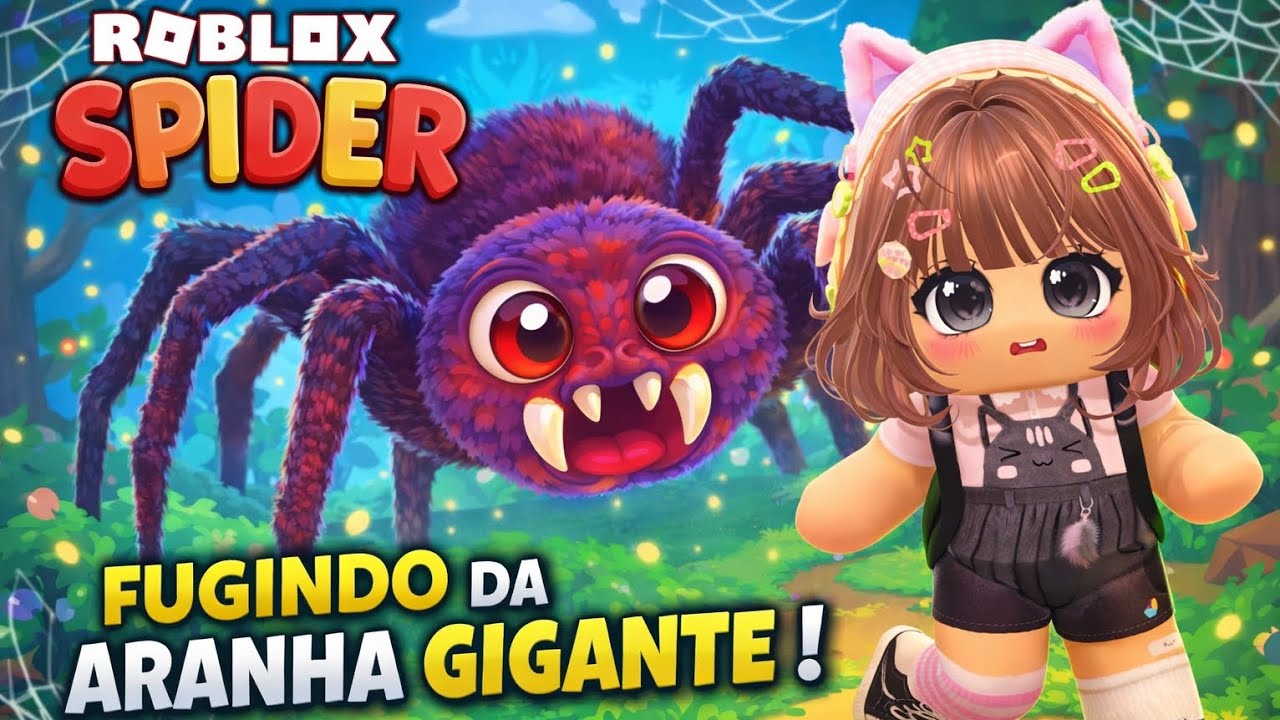 🕸️ A ARANHA NÃO PARA DE ME PERSEGUIR! | Spider Roblox