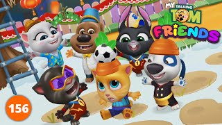 😻 My Talking Tom friends | 🧧 Episode #156 📕🎉 | Gameplay | Walkthrough | TomiKO funny cats screenshot 3