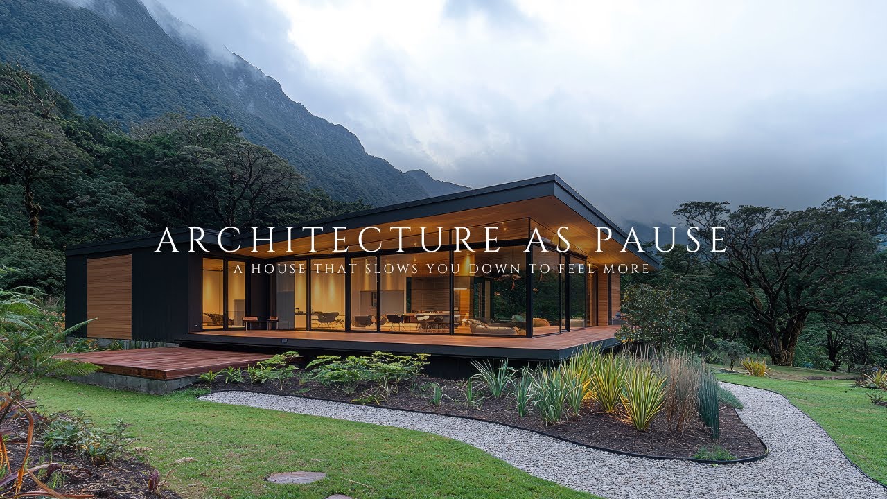 Architecture as Pause: A House That Slows You Down to Feel More