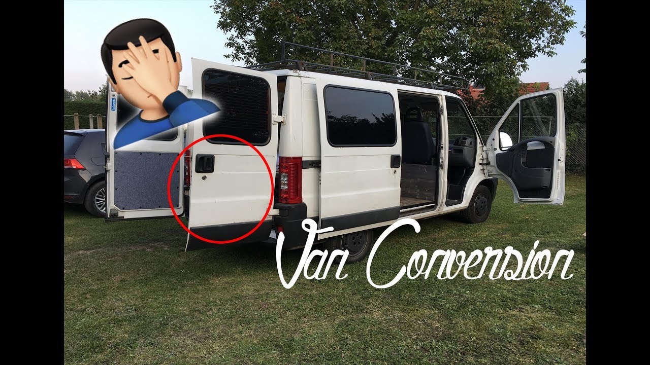 Van Conversion 002 Fiat Ducato DIY Camper YouTube