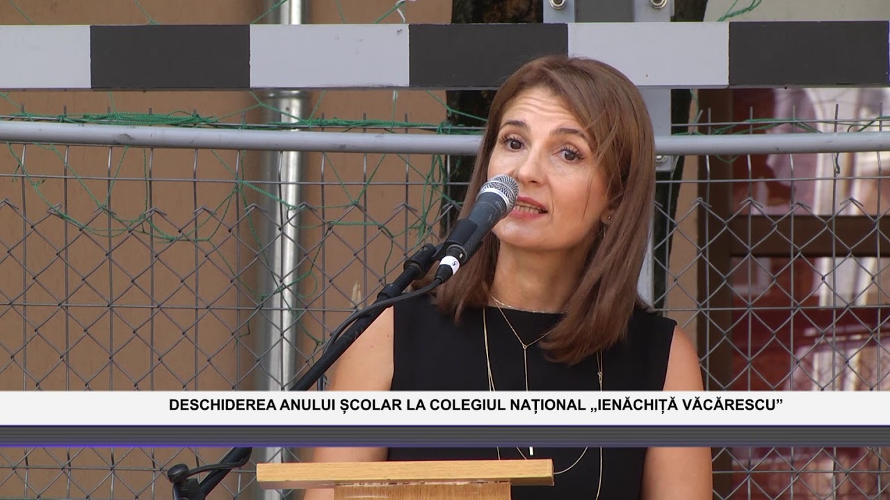 Deschiderea anului scolar la colegiul Ienachita Vacarescu