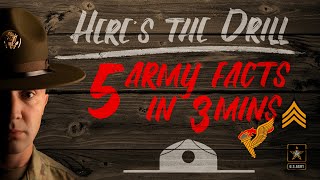 Here's The Drill - 5 Army Facts in 3 mins Part 7