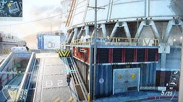 Meltdown Cross map with COMBAT AXE black ops 2