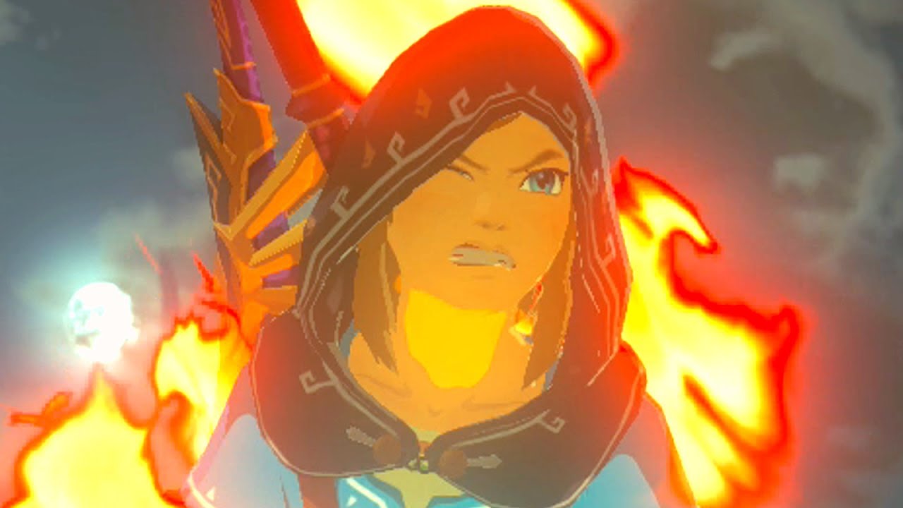 Zelda plays with fire YouTube