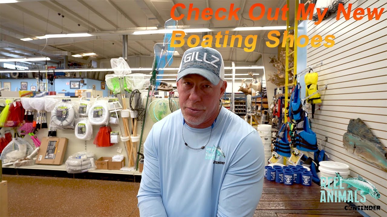 My New Favorite Boating Shoes!- Reel Animals Fishing