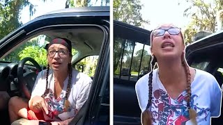 Woman REFUSES to Get Out of the Car and Learns the Hard Way