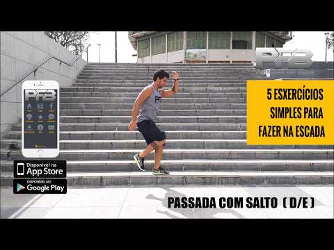 Treino para queimar gordura para fazer na escada - Personal Fat Burn
