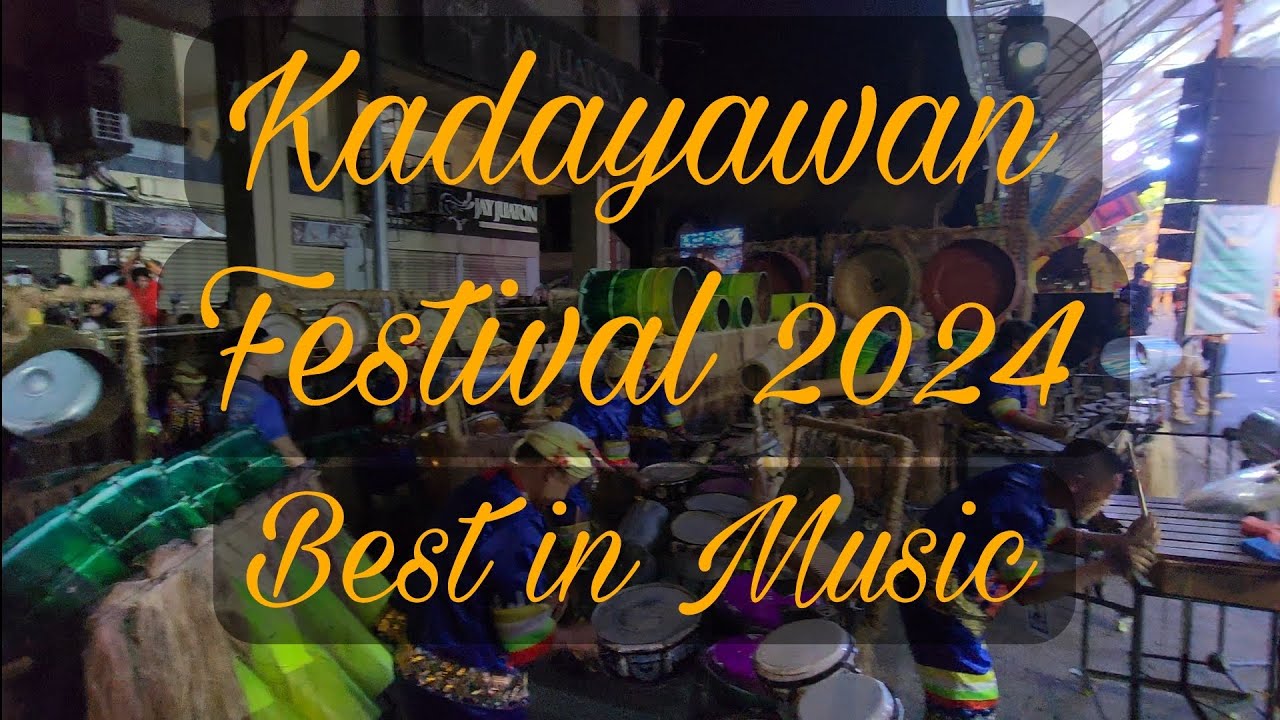 Kadayawan Festival 2024🇵🇭 City of Mati National High School Musicians - Open Category Best in Music🏆