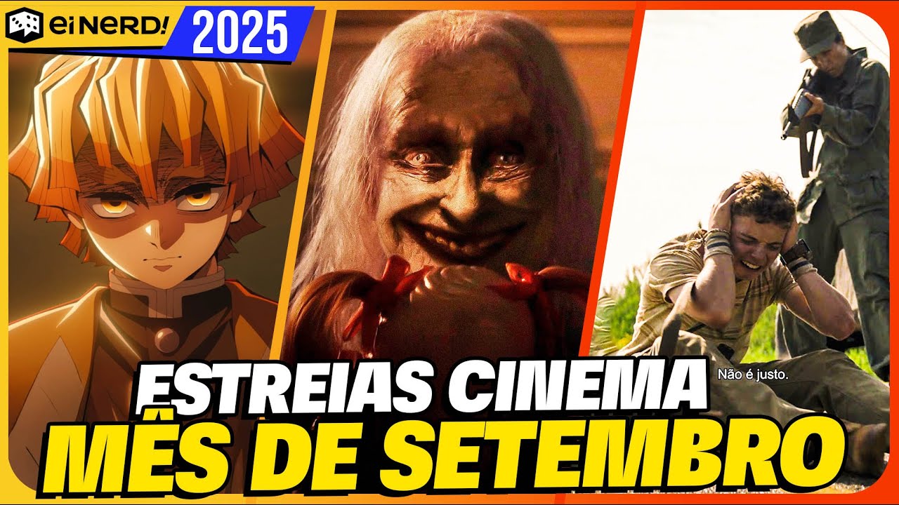 GRANDES ESTREIAS DO MÊS! MELHORES FILMES NO CINEMA EM SETEMBRO 2025