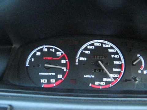 Civic VTi B16a Turbo 0-210kmh 7.5psi-248whp
