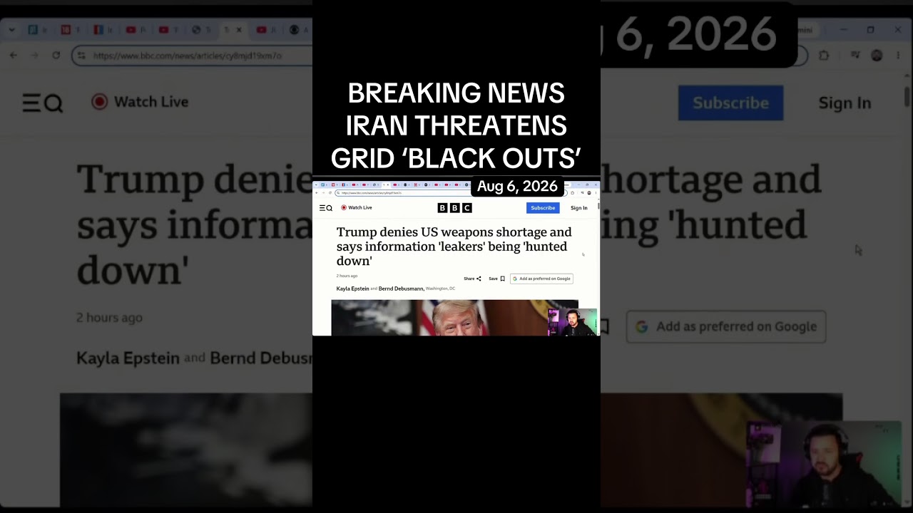 Iran Just Threatened to Black Out America's Power Grid #geopolitics #threats #iran