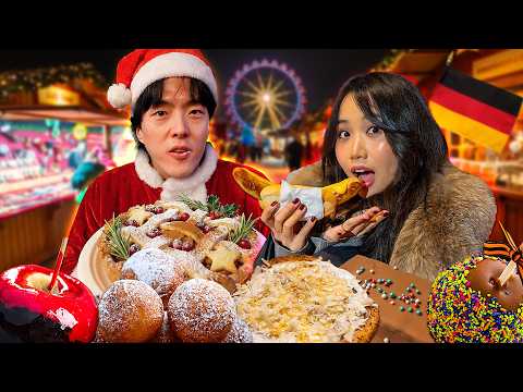 I Ate Everything At A German Christmas Market!