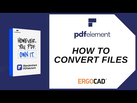 PDFELEMENT - Πως να μετατρέψετε αρχεία σε άλλους τύπους αρχείων (How to Convert files in PDFelement)