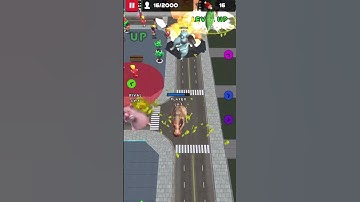 Rampage game 🦖 #shortvideo #dinosaur #game #gameplay #shorts