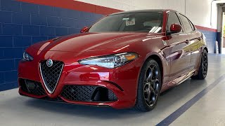Alfa Romeo Giulia Quadrifoglio Oil Change
