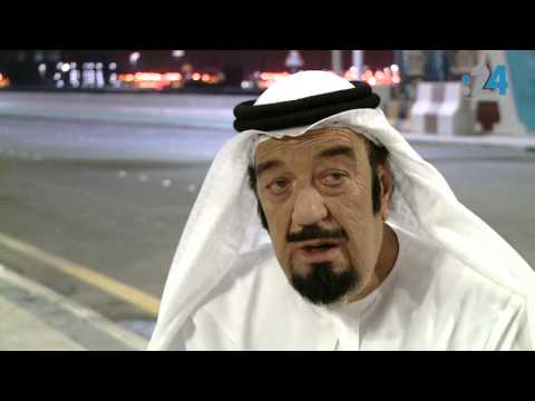 حسن حسني بالكندورة الإماراتية في "اضحي في أبوظبي"