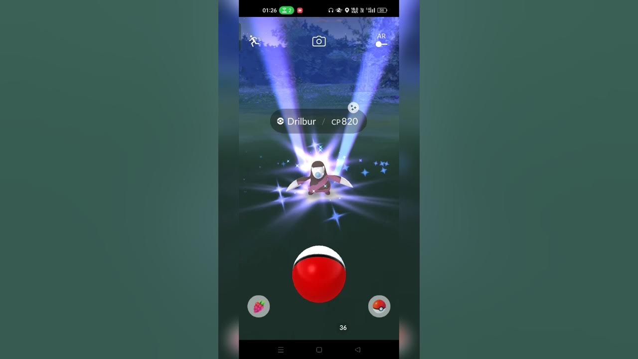 Shiny Drilbur (Pokemon Go) pokemongo shinypokemon shiny pokemon shortsvideo shorts viral