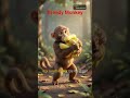 😂 बंदर की लालच वाली गलती आपको हँसा देगी! #trending #viral #ytshorts #kidstory #moralstories #shorts