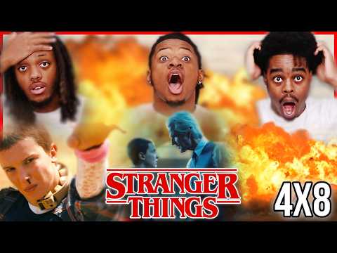 ABSOLUTE CINEMA!!! | STRANGER THINGS "PAPA" | 4X8 GROUP REACTION