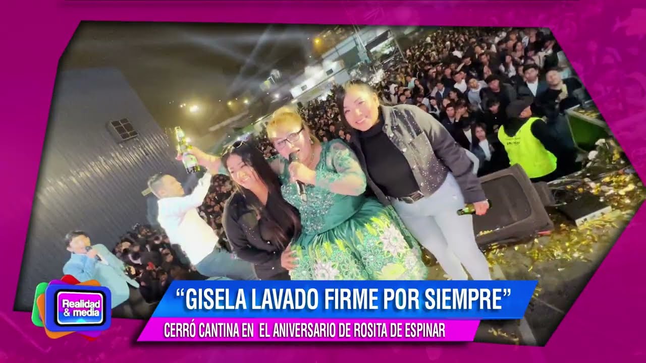 GISELA LAVADO sigue imparable y lo demostró en el Complejo Santa Rosa