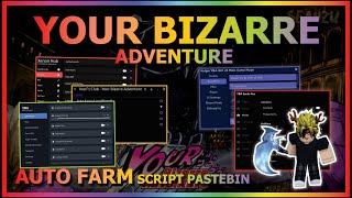 Your Bizarre Adventure Script - Auto Farm, Auto Quest & More