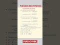 Polynomials Class 10 Formulas Shorts Class10maths Polynomials Polynomials Class 10 Formulas Shorts Class10maths Polynomials