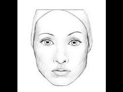 How to draw a female face step by step for kids ( Easy Way) - YouTube