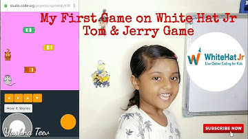 Tom & Jerry Game Made by Me on Whitehat Jr| Learn Coding|Coding Games|Whitehat Jr Live Demo class