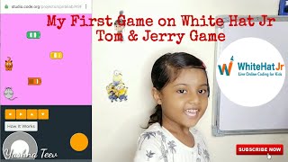 Tom & Jerry Game Made by Me on Whitehat Jr| Learn Coding|Coding Games|Whitehat Jr Live Demo class