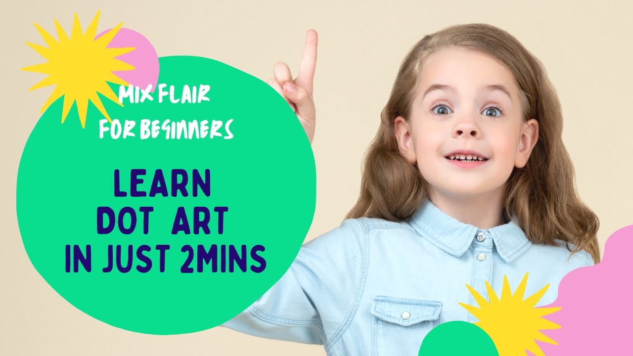 Learn Dot Art in Just 2mins /How to/DIY HomemadeHow to do Easy art for home in 2mins YouTube