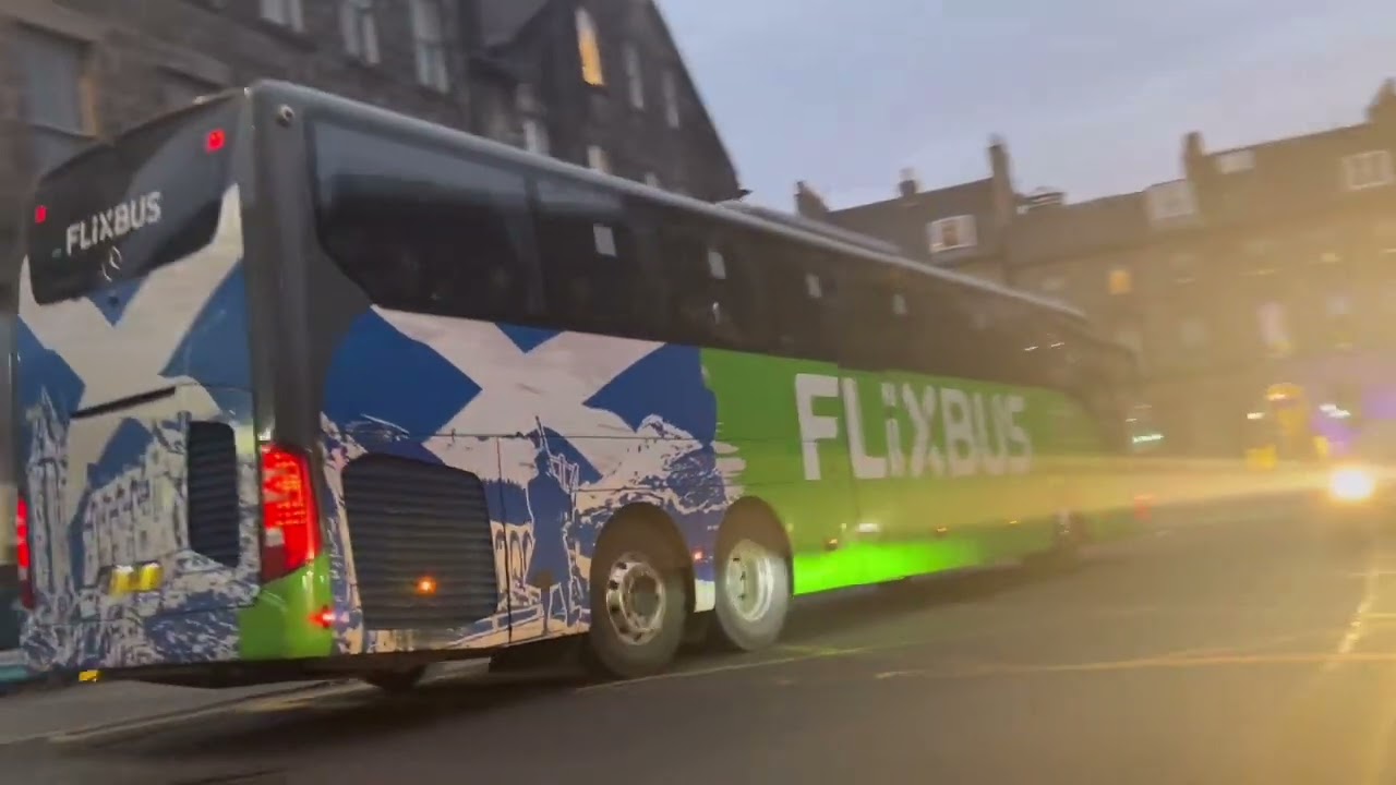 Bus spotting at Edinburgh bus station