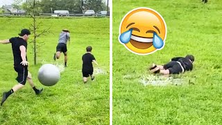 COMEDY FOOTBALL \& FUNNIEST FAILS #2 (TRY NOT TO LAUGH)