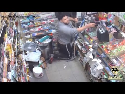 Store Robbery Shows Why You Need To Practice Your Stance